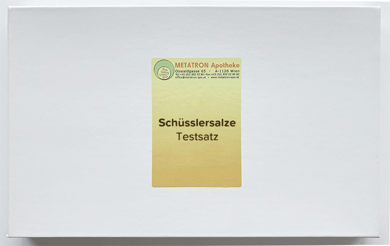 Testsatz Schüssler Salze